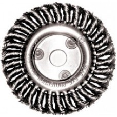 Корщетка-колесо, витая, 100 мм