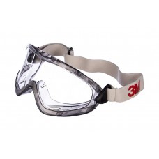 Защитные закрытые очки 3M 2890А, с непрямой вентиляцией, незапотевающее покрытие, прозрачные ацетатные линзы