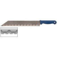 Нож для резки изоляционных плит, лезвие 340 мм, нерж.сталь, пластик.ручка
