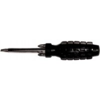 Отвертка "Стандарт" с черной усиленной ручкой с 5 насадками CrV
