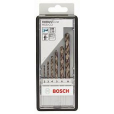 Набор сверл по металлу Robust Line 6 шт. (2-8 мм; HSS-CO) Bosch 2607019924