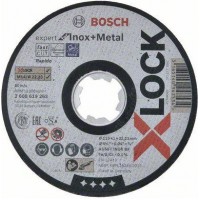 Отрезной диск по нержавеющей стали X-LOCK (115x1x22.2 мм) Bosch 2608619261