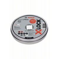 Отрезной диск по нержавеющей стали X-LOCK (125x1.6x22.2 мм;10 шт.) Bosch 2608619364