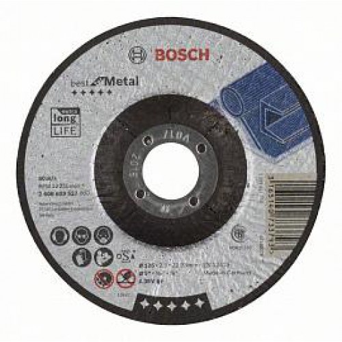 Отрезной круг (180 x 2,5; вогнутый) по нержавейке Best Bosch 2608603507