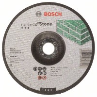 Отрезной круг (180x3; вогнутый) по камню Standard Bosch 2608603175