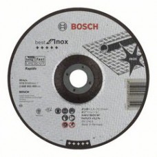 Отрезной круг Best по нержавеющей стали (180 x 1,6; вогнутый) Bosch 2608603499
