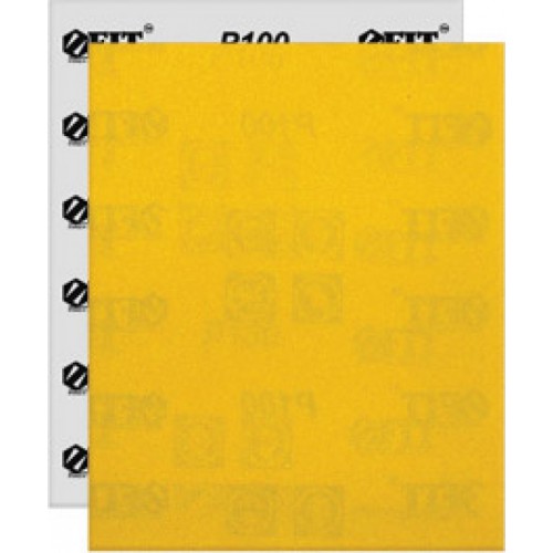 Бумага наждачная на бумажной финской основе, алюминий-оксидная, Профи, 230х280 мм, 10 шт. Р 100