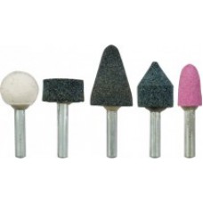 Шарошки абразивные для фигурных отверстий по камню 5 шт.(6 мм)